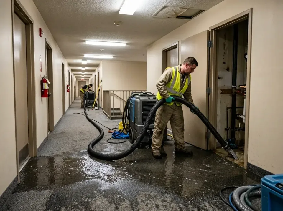 multi-unit-apartment-hallway-f-005 — frequently asked questions, Emergency Burst Pipe Water Extraction & Removal in Alicevil…